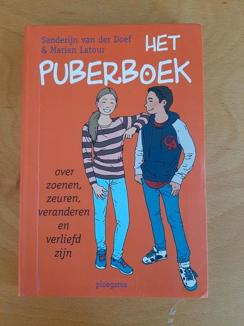 Sanderijn van der Doef - Het puberboek, Boeken, Kinderboeken | Jeugd | onder 10 jaar, Zo goed als nieuw, Non-fictie, Ophalen of Verzenden
