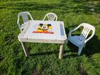 Kinder tuinset Mickey Mouse, Ophalen, Kunststof, Gebruikt, 3 zitplaatsen