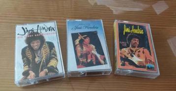 Jimi Hendrix drie muziek cassettes een koop in goede staat beschikbaar voor biedingen