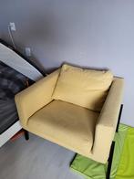 Ikea fauteuil geel, Huis en Inrichting, Fauteuils, Gebruikt, Metaal, Ophalen