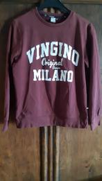 Vingino  Milano jongens sweater 164 | donkerrood | zgan, Trui of Vest, Ophalen of Verzenden, Zo goed als nieuw, Vingino