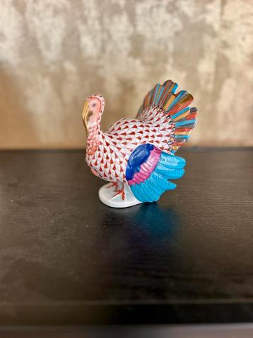 Herend Kalkoen - Handbeschilderd Porselein beschikbaar voor biedingen