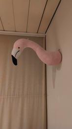 Flamingo dierenkop wanddecoratie, Kinderen en Baby's, Kinderkamer | Inrichting en Decoratie, Ophalen of Verzenden, Zo goed als nieuw