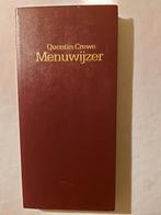 Menuwijzer - Quentin Crewe, Ophalen of Verzenden