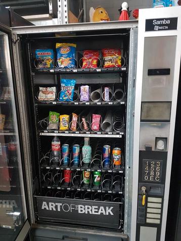 Frisdrank/ snacks automaat gekoeld  beschikbaar voor biedingen