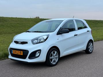 Kia Picanto 1.0 Cvvt 5-DRS 2013 Wit Airco Nieuwe APK beschikbaar voor biedingen