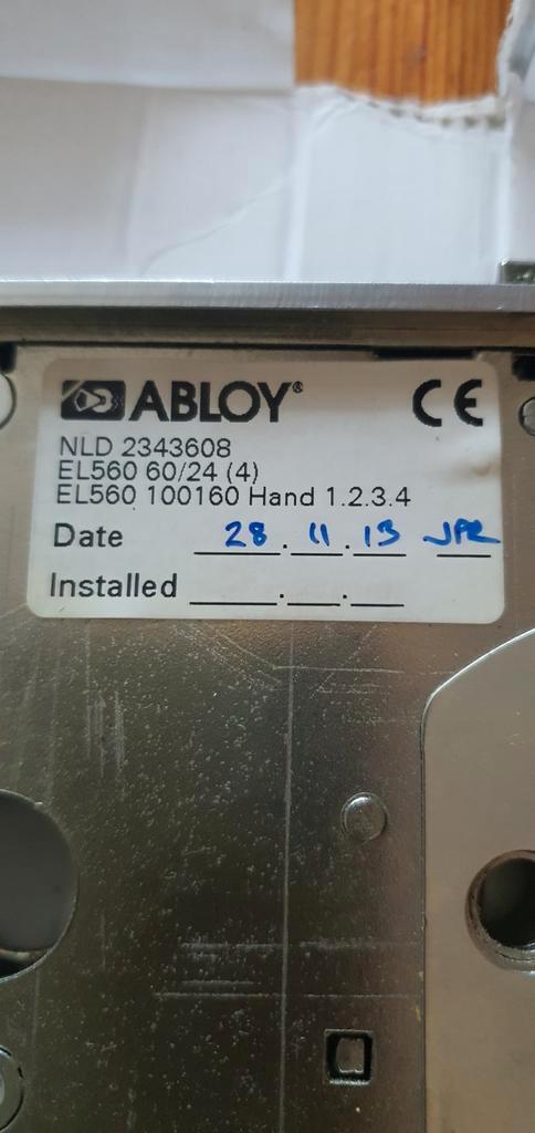 Abloy EL560 Elektromechanisch Slot, Doe-het-zelf en Verbouw, Hang- en Sluitwerk, Nieuw, Slot, Ophalen of Verzenden