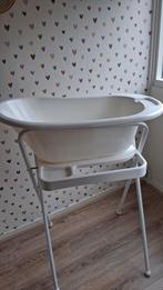 Babybadje met standaard en bademmer, Gebruikt, Badje, Standaard, Ophalen