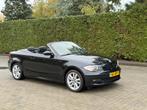 BMW 1-Serie 2.0 118I Cabrio Automaat Clima Goed onderhouden, Euro 5, Zwart, Cabriolet, 4 stoelen