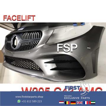 W205 C205 S205 C43 AMG Bumper Mercedes C Klasse 2014-2020 CO beschikbaar voor biedingen