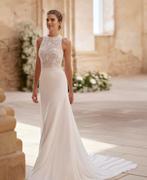 Trouwjurk Alma Novia Hanely (collectie 2025), Ophalen, Trouwjurk, Wit, Zo goed als nieuw