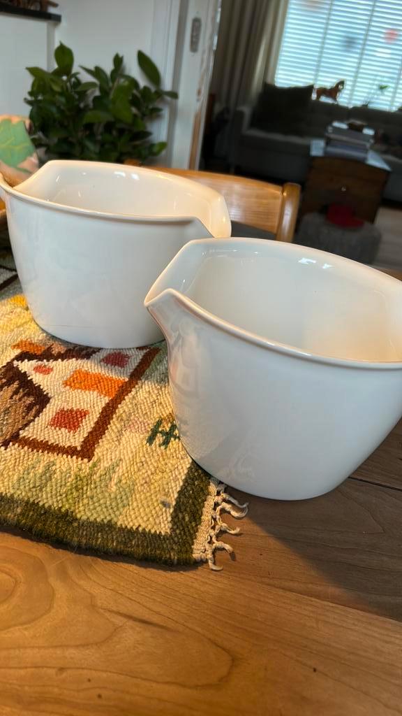 2 BK Q-linair warmhoud kommen voor pannen ketels, Huis en Inrichting, Keuken | Keukenbenodigdheden, Zo goed als nieuw, Ophalen of Verzenden