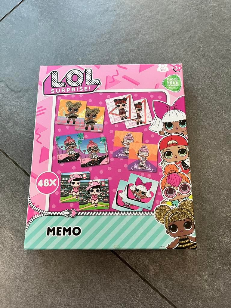 LOL memo spel, Ophalen of Verzenden, Zo goed als nieuw