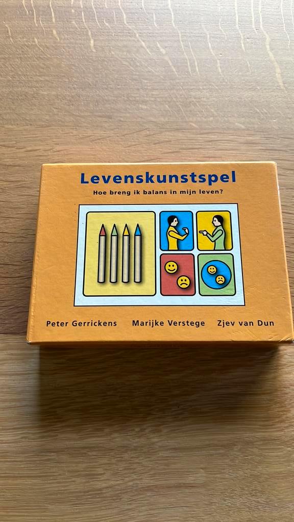 Levenskunstspel van peter Gerrickens, Boeken, Advies, Hulp en Training, Zo goed als nieuw, Ophalen
