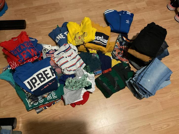 Kledingpakket maat 128 (valt als 122), Kinderen en Baby's, Kinderkleding | Overige, Gebruikt, Jongen of Meisje, Ophalen of Verzenden