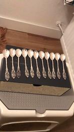 Antiek theelepel verzilverd gemerkt giro 90, Ophalen of Verzenden