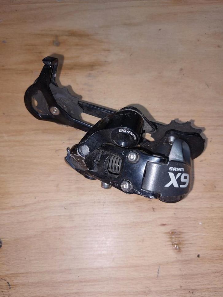 SRAM X9 10 Speed Derailleur, Fietsen en Brommers, Fietsonderdelen, Gebruikt, Mountainbike, Derailleur of Ketting, Ophalen of Verzenden