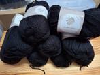 Zwarte Alison & Mae Acryl Garen - 9 Bollen, Hobby en Vrije tijd, Ophalen of Verzenden, Nieuw, Breien of Haken, Wol of Garen