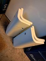 4 Witte Auping Auronde Bed Poten Standaardhoogte 35cm €40, Ophalen, Wit, Hout, Nieuw