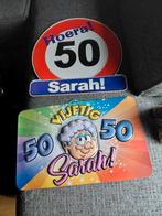 Te koop sahra 50 verjaardag deko., Diversen, Ophalen of Verzenden