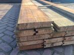 13.47 m2 hardhouten damwand 6 cm dik - nr: HP75, Tuin en Terras, Palen, Balken en Planken, Ophalen, Nieuw, 250 cm of meer, Hardhout