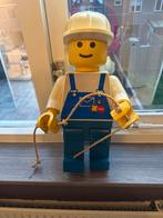 Grote Lego Pop Bouwvakker - 50cm, Ophalen of Verzenden, Gebruikt, Pop
