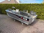 NIEUWE VISBOOT ! Kerman 428 met gespoten Romp (bj 2025), Watersport en Boten, Nieuw, Aluminium, Overige brandstoffen, 3 tot 6 meter