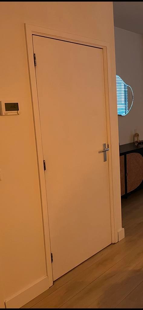 2 Binnendeuren 78x201.5cm + 1x 79,5x200cm, Doe-het-zelf en Verbouw, Deuren en Horren, Gebruikt, Binnendeur, 200 tot 215 cm, Minder dan 80 cm