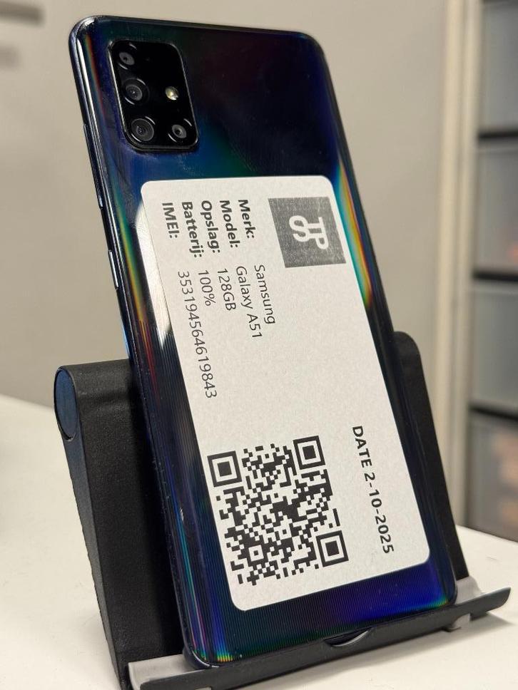 Samsung Galaxy A51 | 128GB | 2 Jaar Garantie, Telecommunicatie, Overige Telecommunicatie, Zo goed als nieuw, Ophalen of Verzenden