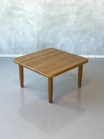 Vintage salontafel eikenhout jaren 70 design coffee table, Gebruikt, Ophalen of Verzenden
