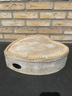 Riverdale groot hart opbergkist hout, Ophalen of Verzenden, Hout, Minder dan 25 cm