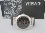 Versace Madison horloge, Sieraden, Tassen en Uiterlijk, Horloges | Heren, Overige merken, Leer, Staal, Polshorloge