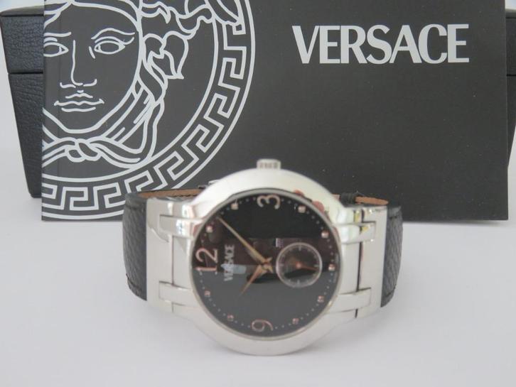 Versace Madison horloge, Sieraden, Tassen en Uiterlijk, Horloges | Heren, Zo goed als nieuw, Polshorloge, Overige merken, Staal
