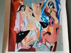 Zeefdruk Yapping Picasso van P. Bastiaanssen moderne kunst, Ophalen of Verzenden