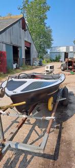 Mooie speedboot met 20 pk buitenboordmotor, Ophalen, Zo goed als nieuw, Motor en Techniek, Motorboot