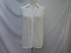 soepele witte blouse - maat L, Verzenden, Zo goed als nieuw, Maat 38/40 (M), Wit