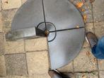 Parasol tegels rond 90cm 7cm dik, Tuin en Terras, Ophalen of Verzenden, Nieuw, Minder dan 1 meter, Parasolvoet