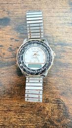 Indus Quartz Herenhorloge - Stijlvol en Functioneel, Overige merken, Gebruikt, Staal, Verzenden