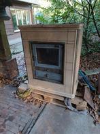 Tegelkachel  piazetta type 903   10 kW met ventilator  ituaa, Gebruikt, Houtkachel, Ophalen of Verzenden, Vrijstaand