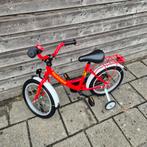 Kinderfiets merk bachtenkirch, 16 inch, brandweer., Ophalen, Gebruikt, 16 tot 20 inch, Zijwieltjes