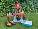 Sneeuwwitje buitenkeuken met accessoires Smoby, Ophalen, Gebruikt, Kunststof, Speelkeuken