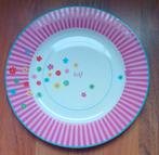 -50% Lief! Dinerbord met bloemen, Ophalen of Verzenden, Zo goed als nieuw, Bord(en), Overige stijlen