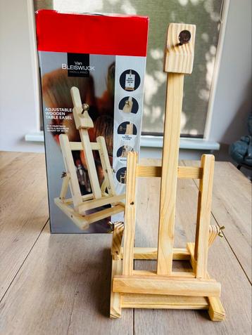 Van Bleiswijck houten tafel schildersezel beschikbaar voor biedingen