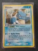 Blastoise 14/100 Crystal guardians Holo, Ophalen of Verzenden, Zo goed als nieuw, Losse kaart