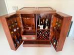 Antiek drankenkabinet rozenhout met parelemoer, Ophalen of Verzenden