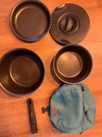 Camping pannenset Tefal, Huis en Inrichting, Keuken | Potten en Pannen, Ophalen of Verzenden, Gebruikt, Overige materialen, Pannenset