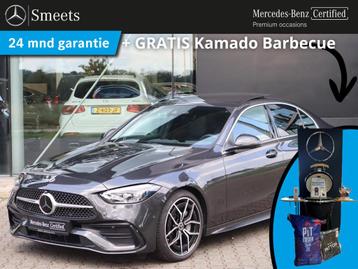 Mercedes-Benz C-Klasse 200 AMG Line | Panoramadak | LED | Me beschikbaar voor biedingen