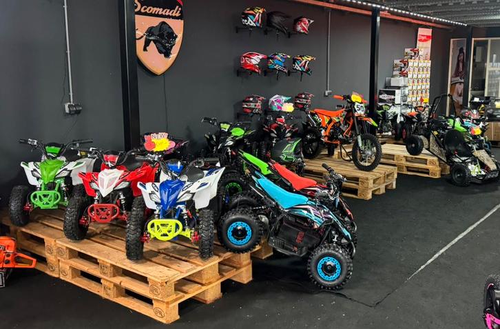 Nieuwe Elektrische kinderquads 1000W diverse kleuren, Motoren, Quads en Trikes, Ophalen