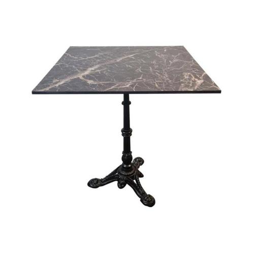 HPL marmer bladen, terrastafels, Horeca tafelbladen  948, Huis en Inrichting, Tafels | Bijzettafels, Gebruikt, Rond, 60 cm of meer