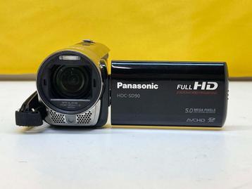 PANASONIC HDC-SD90 Full HD CAMCORDER met Mic ingang beschikbaar voor biedingen
